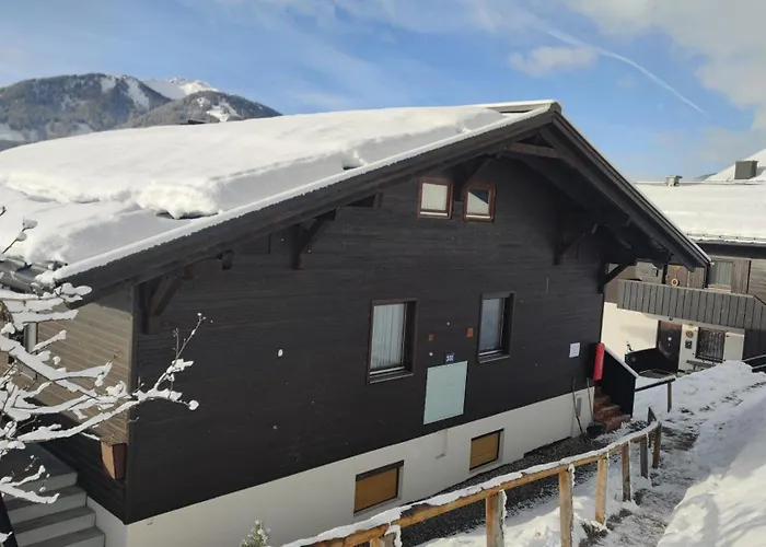 Modernes Mit Panoramablick Und Skibus Apartment